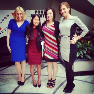 First-year Clinical Perfusion students (left to right) Carrie Wattenhofer, Chelsea Tejada, Allison Toney, and Rachel Baldwin.