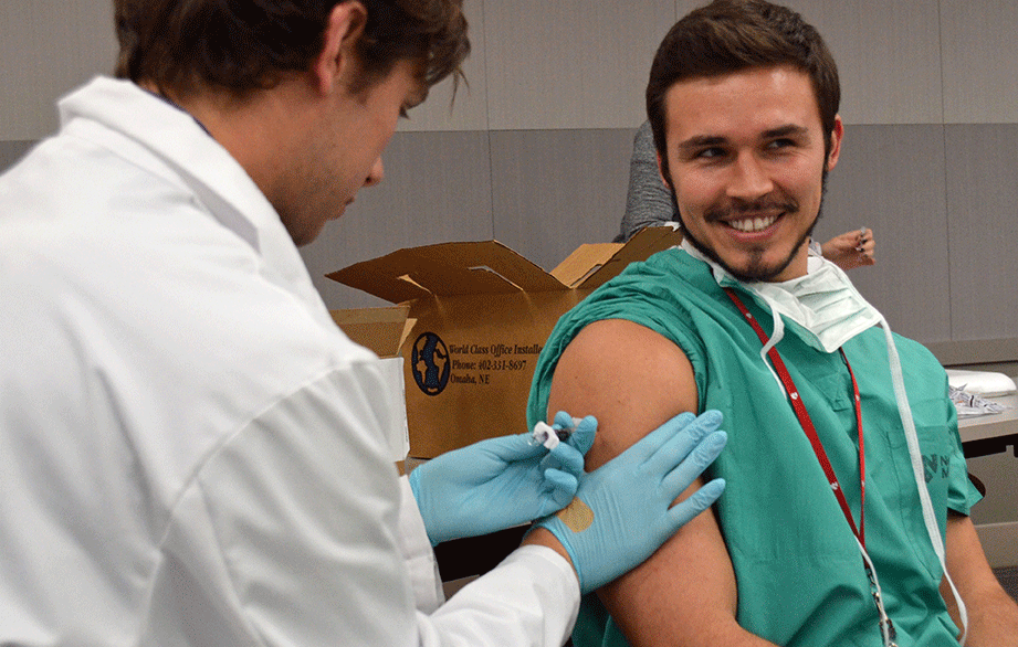 Important: Have you documented your flu vaccine status, yet? - College of  Allied Health Professions