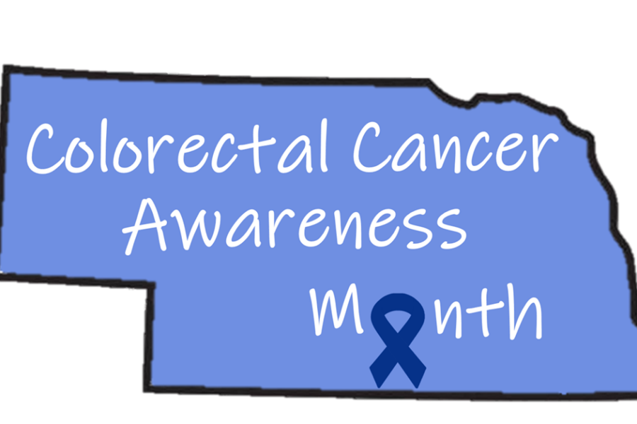 colorectal cancer awareness graphic