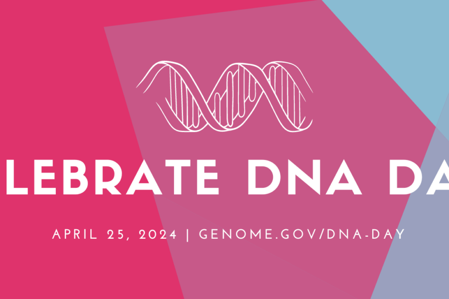 Celebrate DNA Day graphic