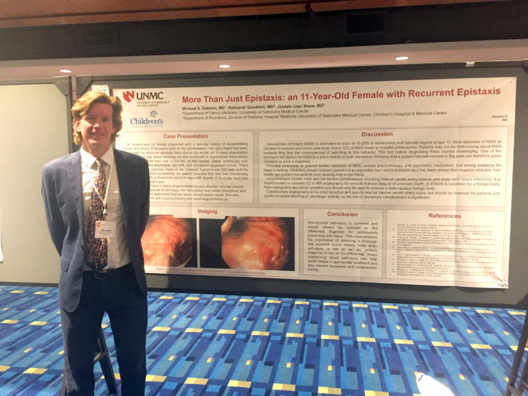 Resident attends Pediatric Hospitalist Medicine Conference UNMC
