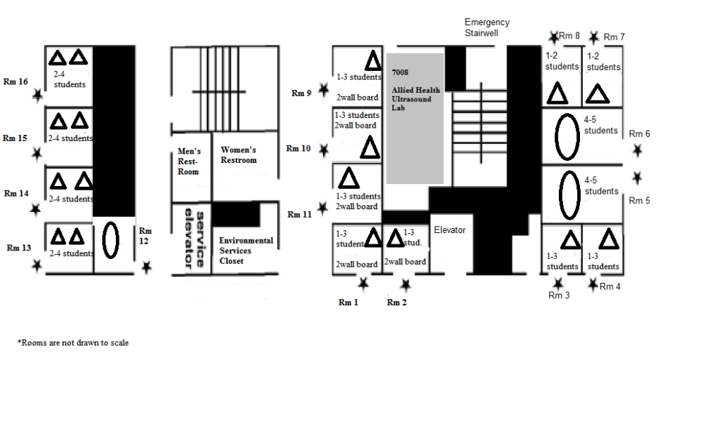 Study Rooms Map