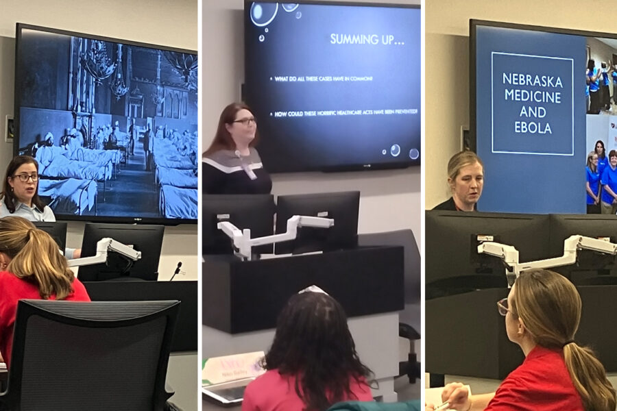 McGoogan Library faculty teaching High School Alliance students