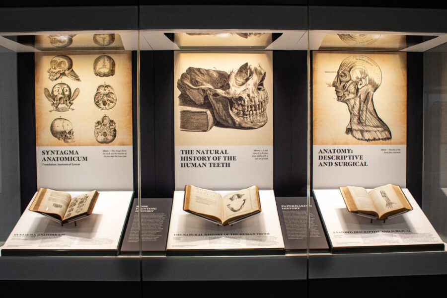 New Rare Books rotation on Level 5 of the Wigton Heritage Center and online